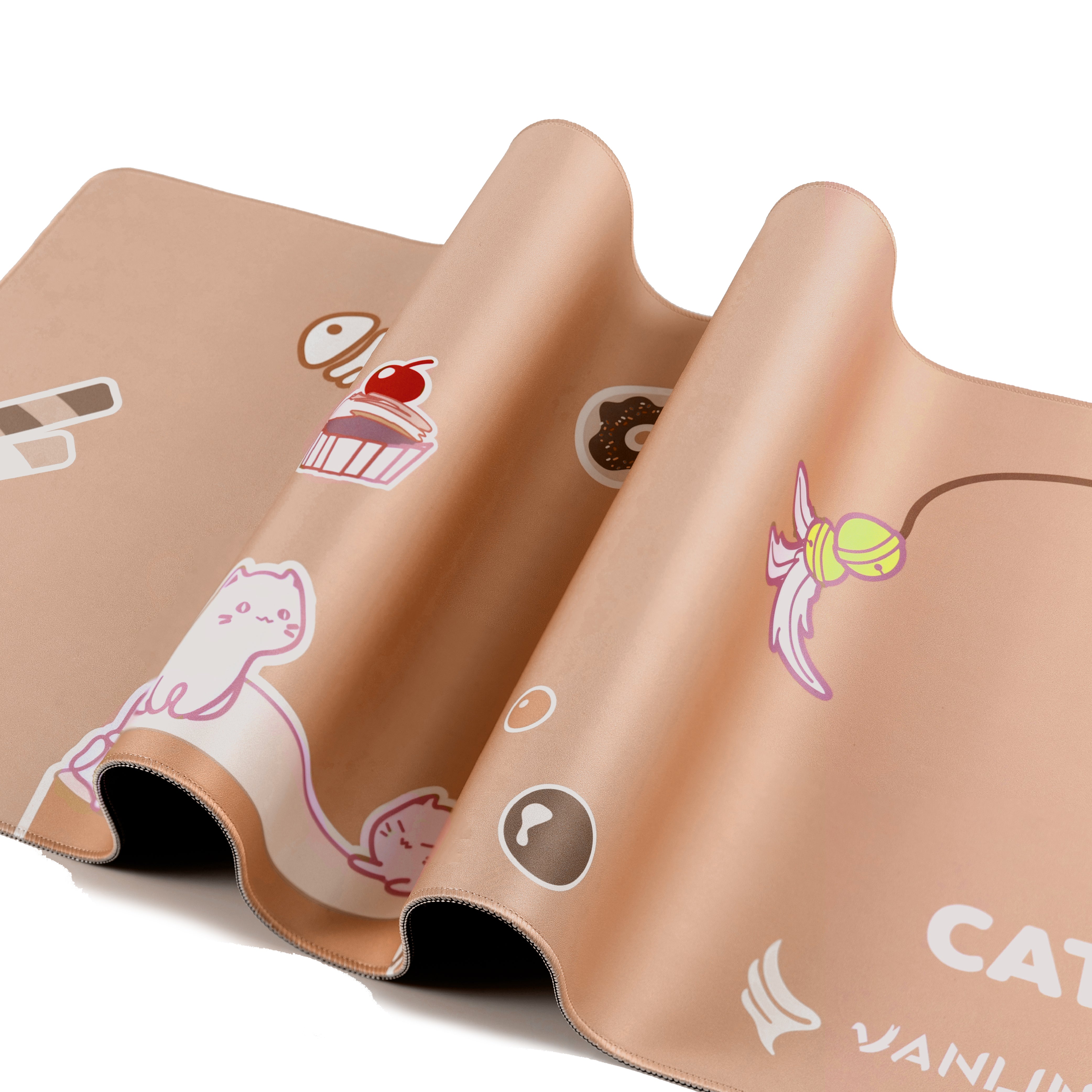 V01 滑鼠墊 喵星村莊