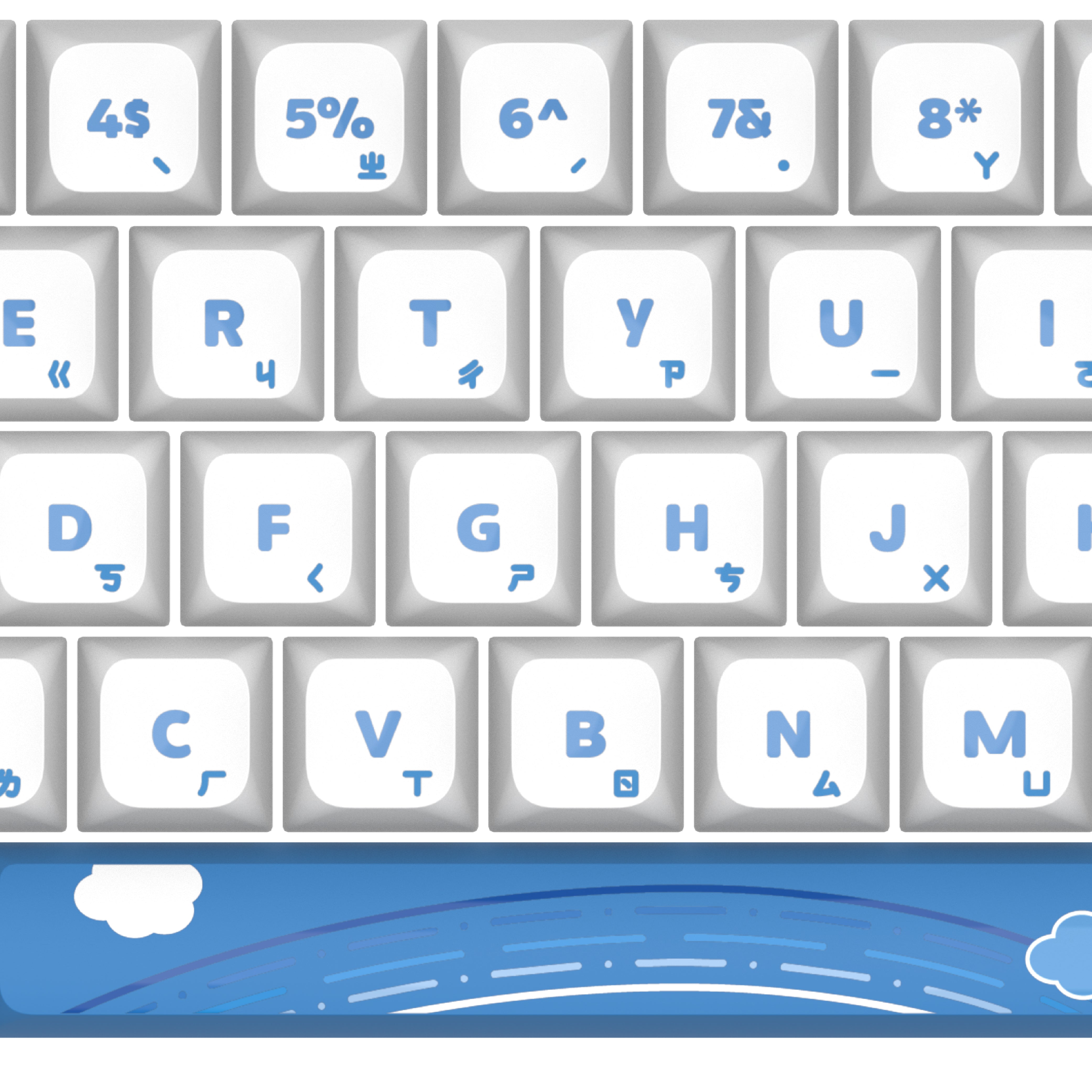 雲朵蹦蹦(鍵帽)